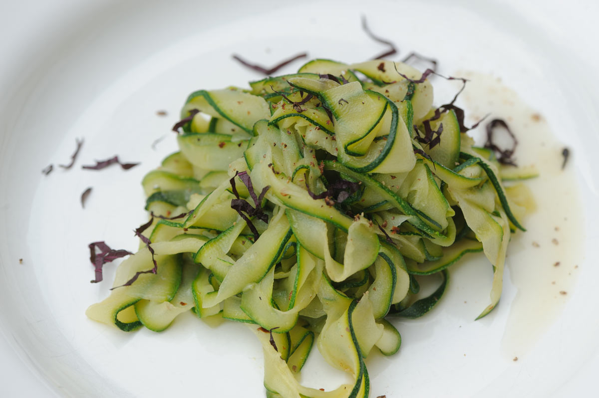 Tagliatelles de courgettes Cuisine à l ouest