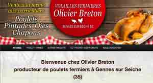 Poulet Olivier Breton