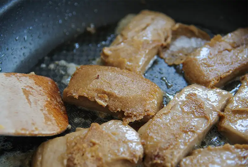 Bouillie d'avoine poêlée au beurre