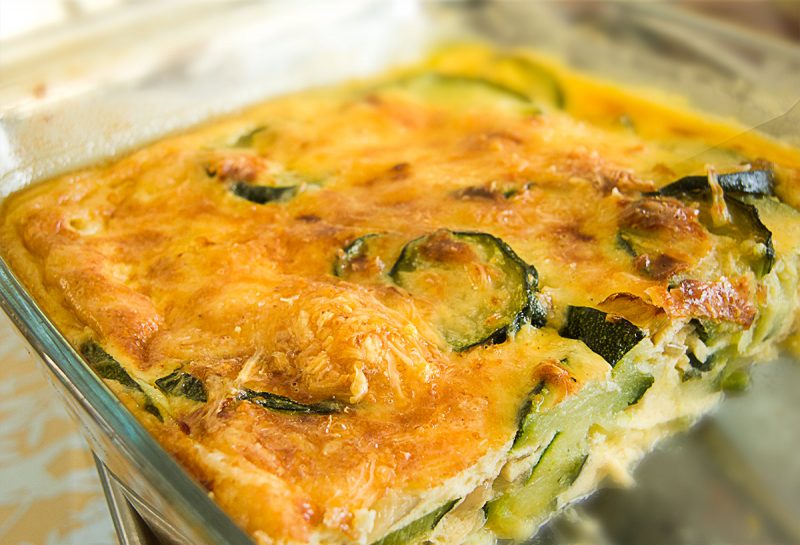 Gratin De Courgettes Et Chalotes