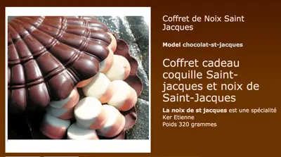 Saint Jacques en chocolat de Ker Étienne