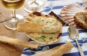 Tartinable de Saint-Jacques pour canapés