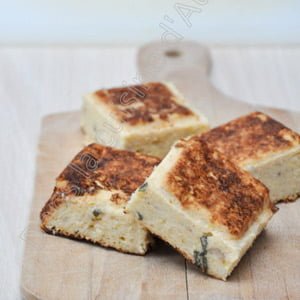 Recette de gâteau de chou-fleur au persil plat d'Audinette