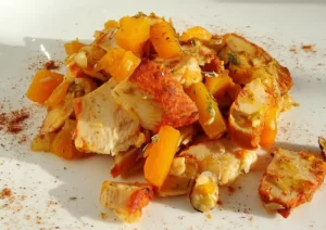 Recette facile de poulet et butternut