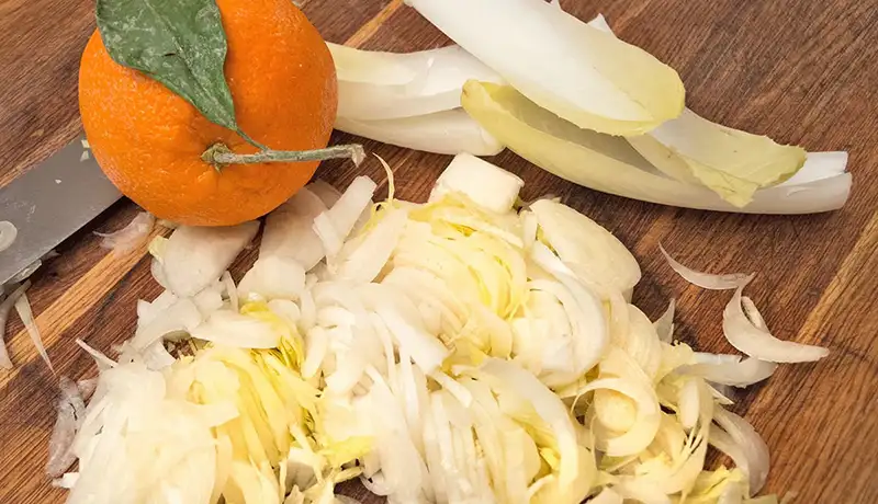 Recette de poisson et d'endive à l'orange