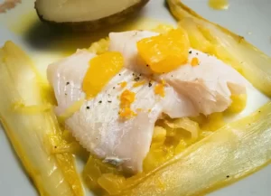 Recette de poisson et d'endive à l'orange