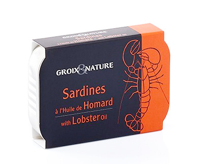 Sardines à l'huile de homard