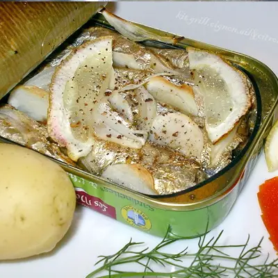 Recette de kit grill de sardines Mouettes d'Arvor de la Cuisine de Josette