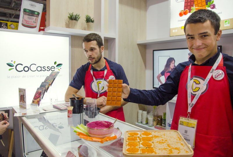 Cocasse, tablette de légumes, au Sial 2018