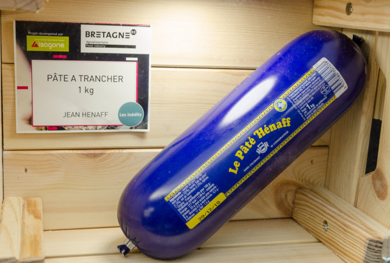 Le pâté Hénaff en rouleu au Siala