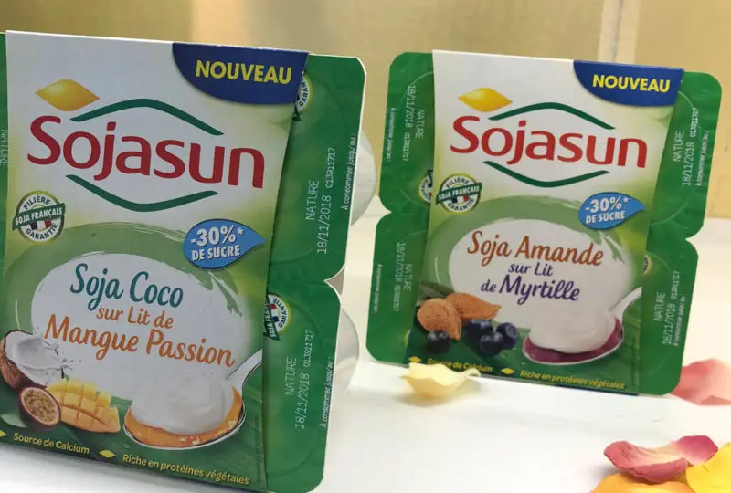 Les crèmes dessert Sojasun au Sial 2018