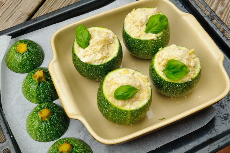 Courgettes Rondes Farcies – Cuisine à L'ouest