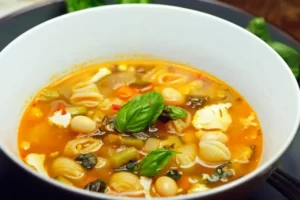 Une minestrone à congeler