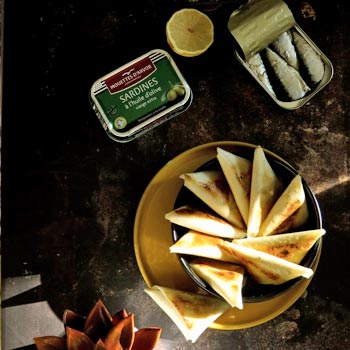 Samoussa de sardines par La Gourmandise est un joli défaut