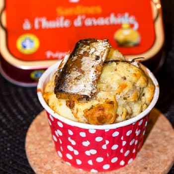 Muffins aux sardines, par Quelques Grammes de Gourmandise