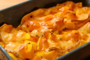 Recette de gratin de butternut