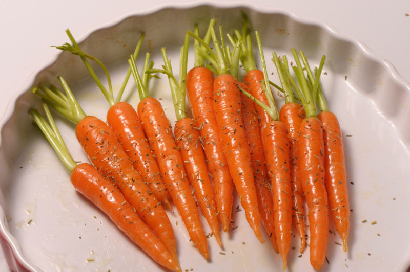 instructions pour les garnitures de carottes