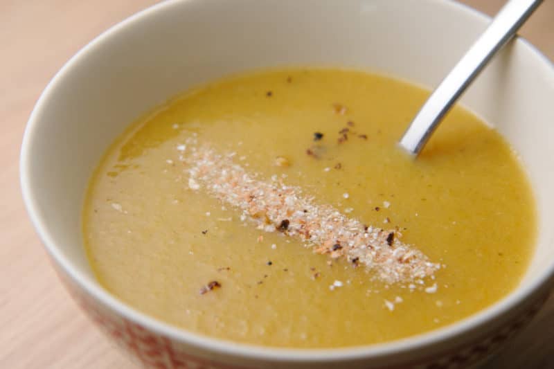 La soupe aux légumes, version moulinée