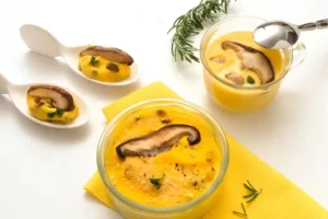 Recette de butternut au shiitaké