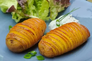 Les pommes de terre Hasselback