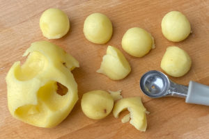 Comment faire des billes de pommes de terre
