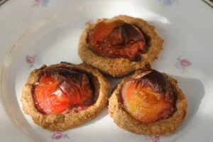 Recette de tartelette de sarrasin aux prunes