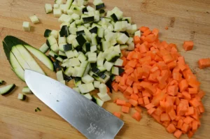 Préparer les légumes