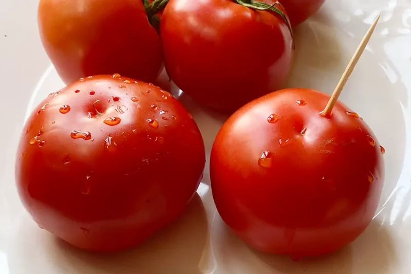 Comment faire de l'eau de tomate - étpae 1