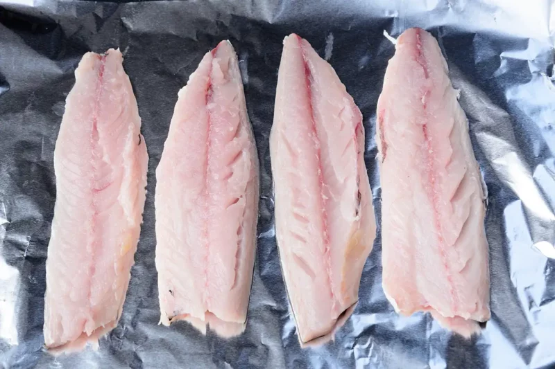 Préparation des filets de poisson