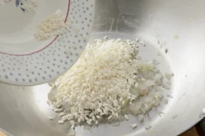 Ajouter le riz torréfié