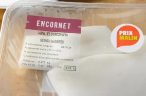 Lamelles d'encornet en barquette