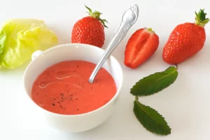 Recette de vinaigrette de fraises