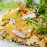 Recette de quiche aux fanes de radis