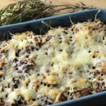 Recette de gratin d'aubergines et lentilles