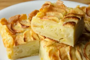 La recette de gâteau aux pommes normand