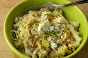 La recette de quinoa aux légumes d'hiver