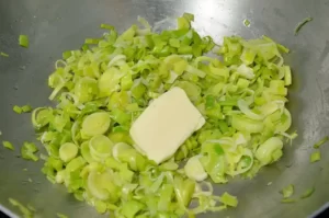 Cuisson du poireau