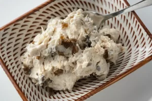 Rillettes de poisson aux champignons noirs