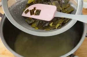 La récupération des saveurs de poireaux